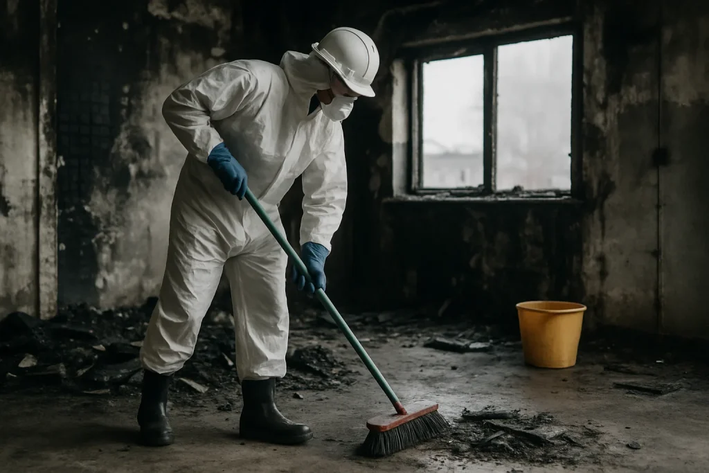 Nettoyage après incendie : les 5 étapes essentielles pour une réhabilitation rapide
