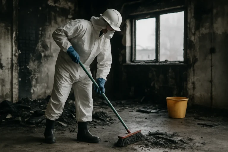 Nettoyage après incendie : les 5 étapes essentielles pour une réhabilitation rapide